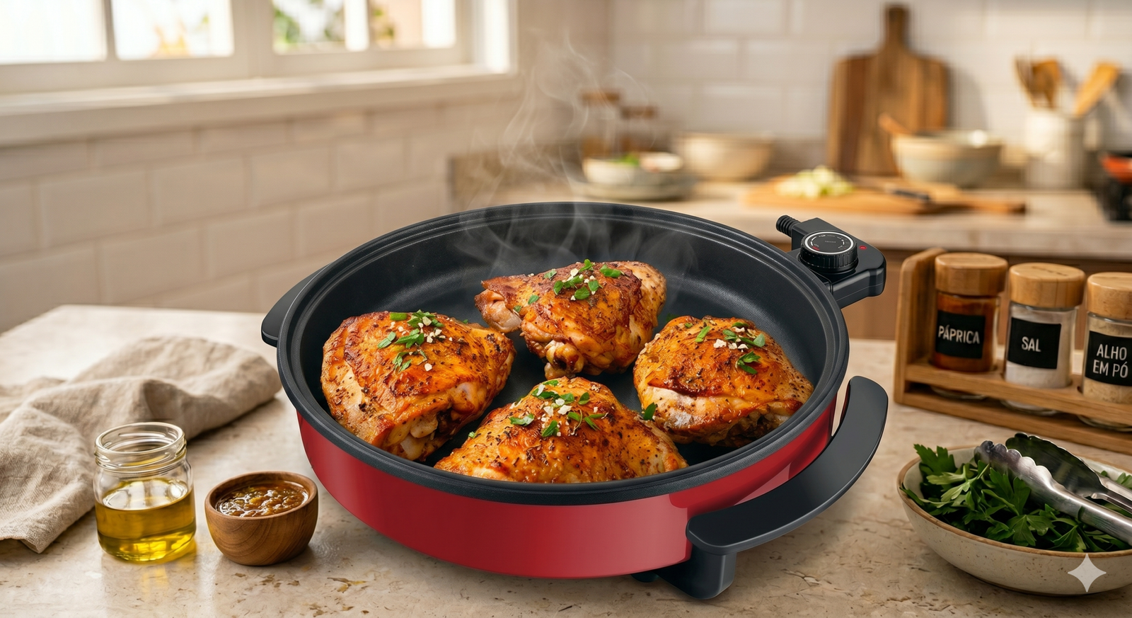Coxa de Frango na Fritadeira Elétrica